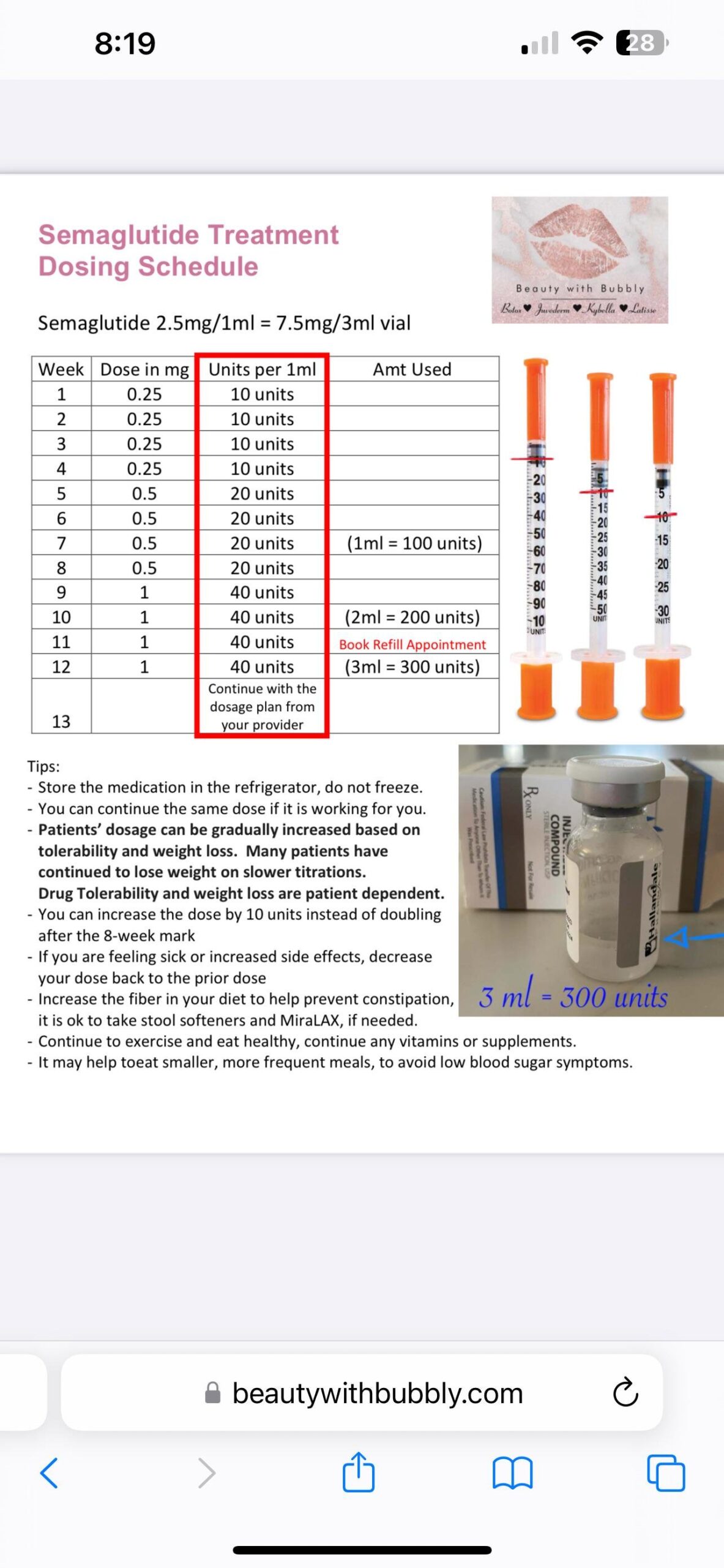 Decoding How Many Units Is 2.4 Mg Of Semaglutide